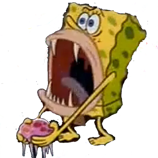 Sticker Wild Spongebob/Дикий Спанч - 1