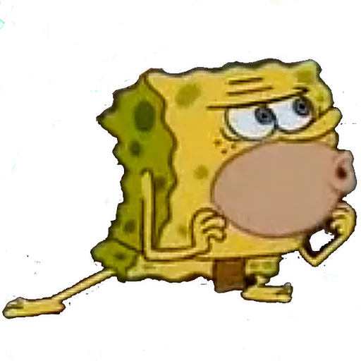 Sticker Wild Spongebob/Дикий Спанч - 0