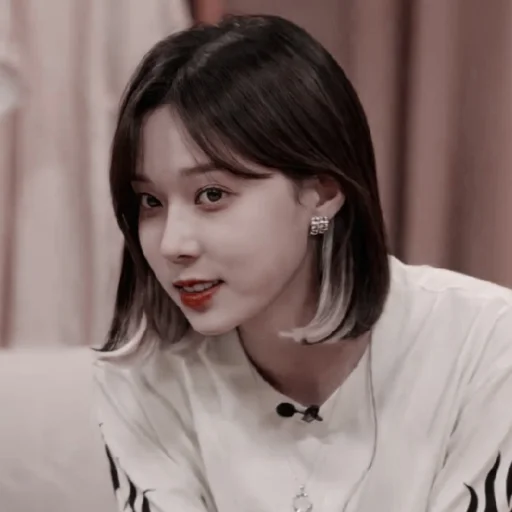 person human face lip