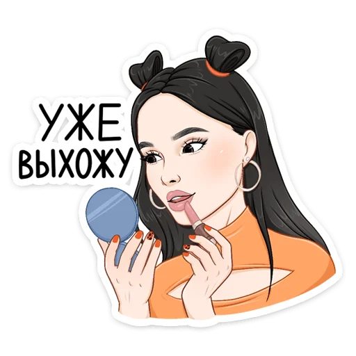 human face cartoon illustration