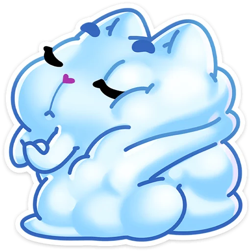 Стикер Зимний Котялок (@TgSticker) - 2