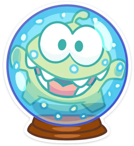 Sticker winter_om_nom - 1