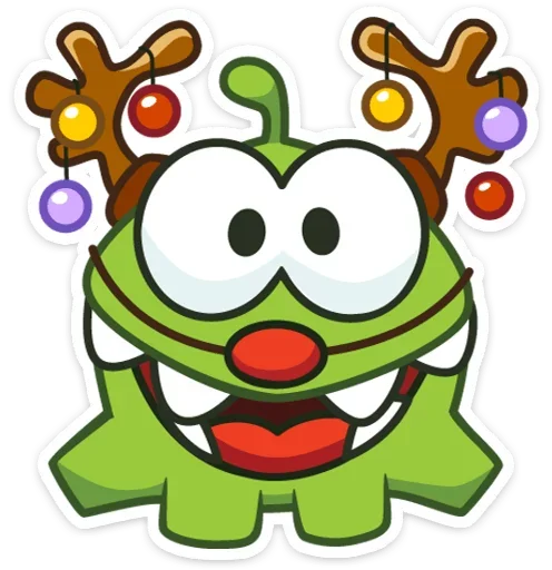 Sticker winter_om_nom - 1