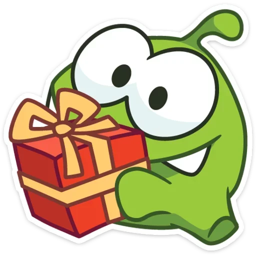 Sticker winter_om_nom - 1