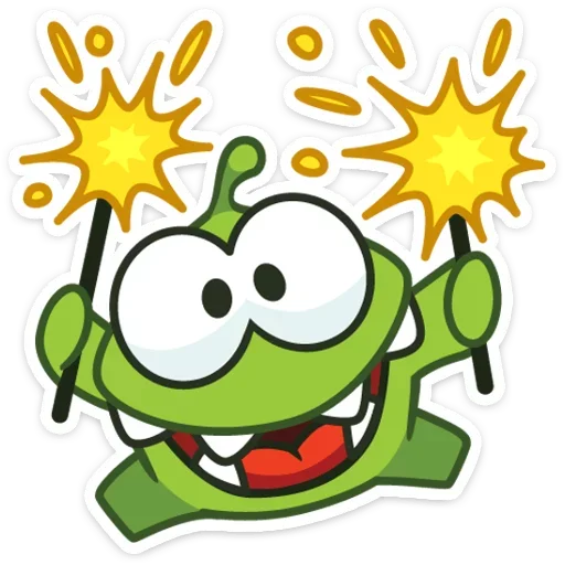 Sticker winter_om_nom - 1