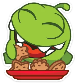 Стикер Зимний Ам Ням - 2