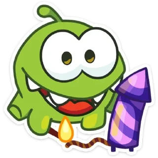 Стикер Зимний Ам Ням - 10