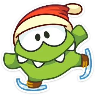 Стикер Зимний Ам Ням - 4