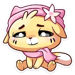 Sticker Зимние Бисквит и Ванилька :: @stickroom - 4