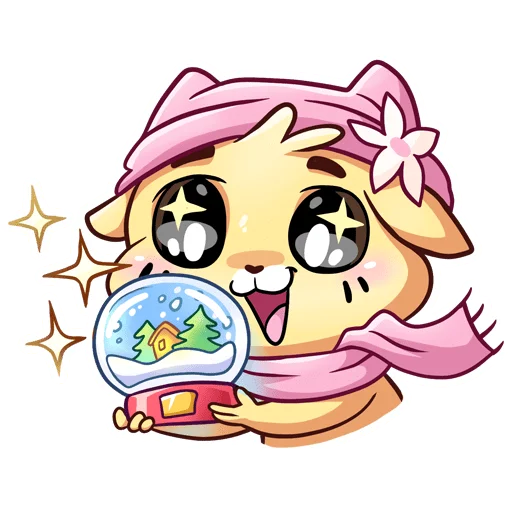 Sticker winterbiscuitvanilla_bez_text - 1