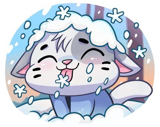 Sticker winterbiscuitvanilla_bez_text - 1