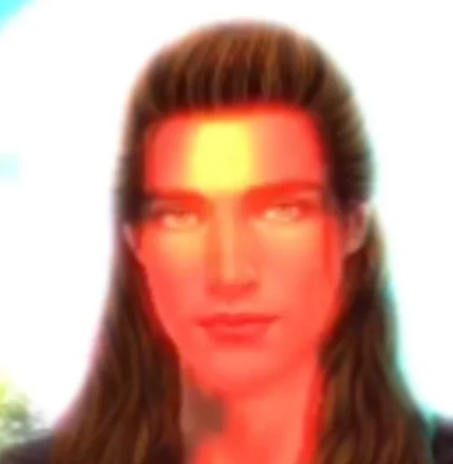 person human face lip