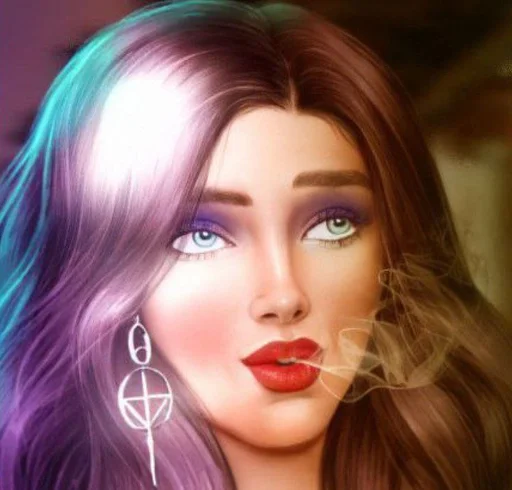 lipstick human face eyelash