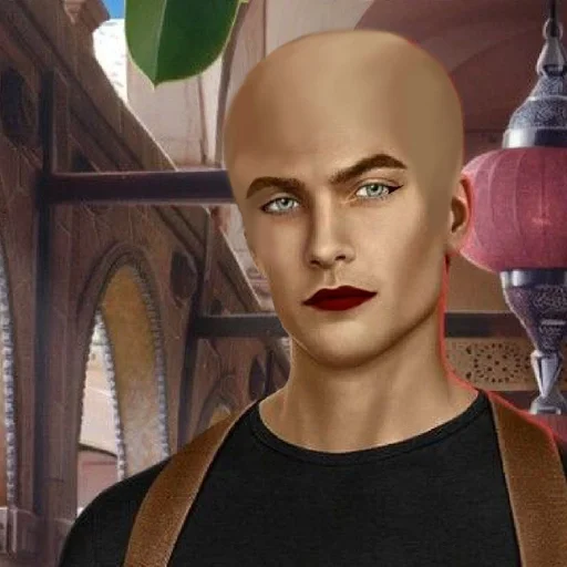 human face cartoon person