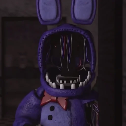 Sticker Unwithered/Withered Bonnie by @fnafwillie - 11