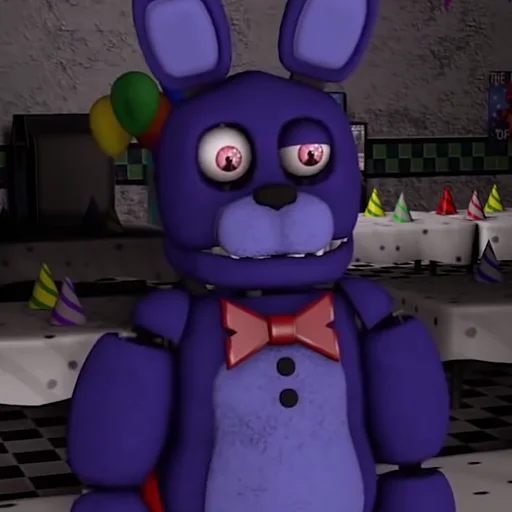 Sticker Unwithered/Withered Bonnie by @fnafwillie - 9