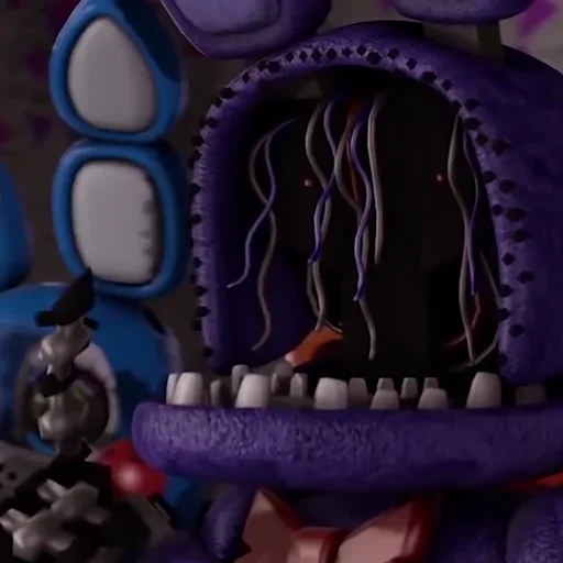 Sticker Unwithered/Withered Bonnie by @fnafwillie - 7