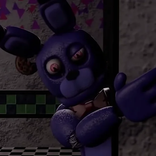 Sticker Unwithered/Withered Bonnie by @fnafwillie - 5