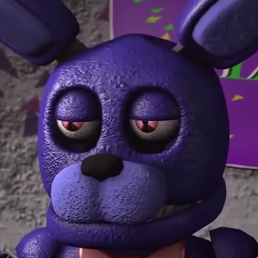 Sticker Unwithered/Withered Bonnie by @fnafwillie - 4