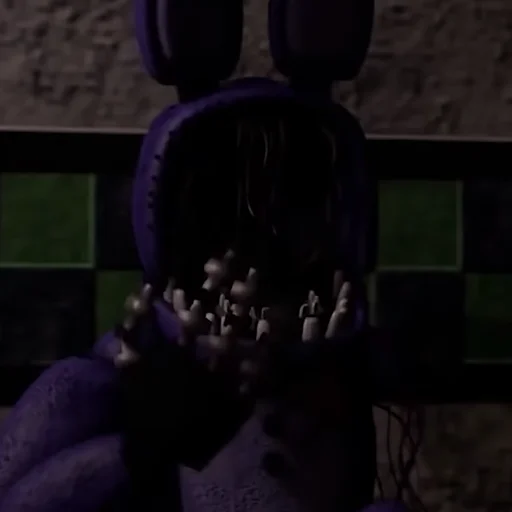 Sticker Unwithered/Withered Bonnie by @fnafwillie - 3