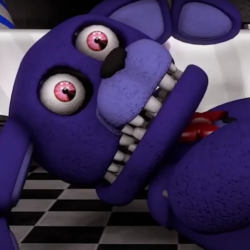 Unwithered/Withered Bonnie by @fnafwillie - 