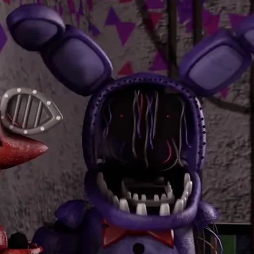 Sticker Unwithered/Withered Bonnie by @fnafwillie - 0