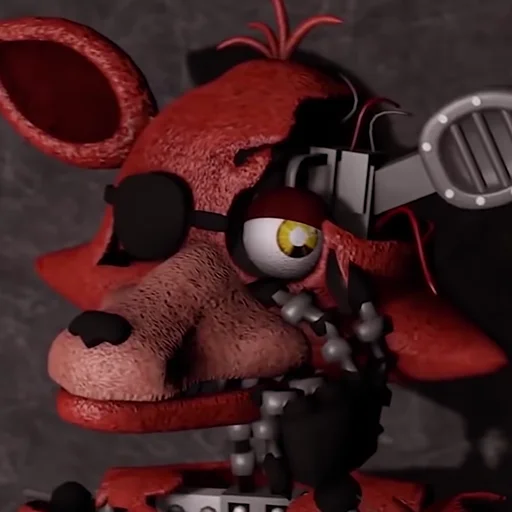 Стикер Unwithered/Withered Foxy by @fnafwillie - 0