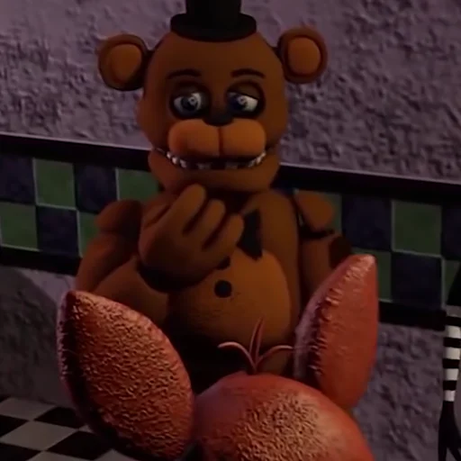 Стикер Unwithered/Withered Freddy by @fnafwillie - 5