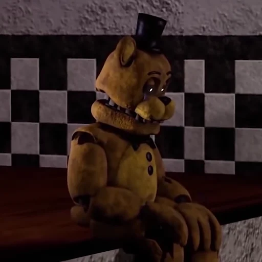 Стикер Withered Golden Freddy by @fnafwillie - 7