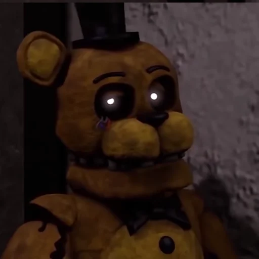 Стикер Withered Golden Freddy by @fnafwillie - 4