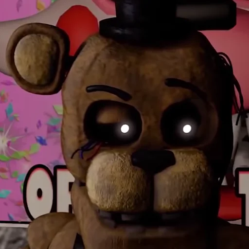 Стикер Withered Golden Freddy by @fnafwillie - 3