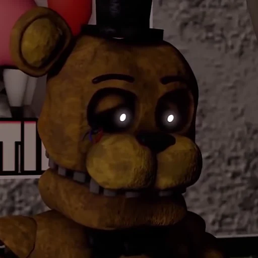 Стикер Withered Golden Freddy by @fnafwillie - 2