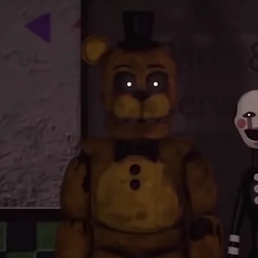 Стикер Withered Golden Freddy by @fnafwillie - 0