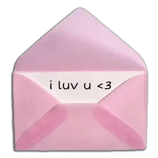 Стикер luv - 5