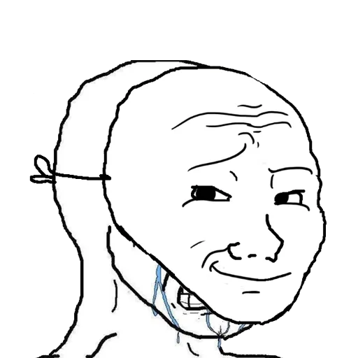 Стикер wojak2 - 1