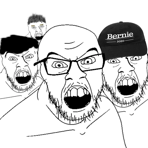 Стикер wojak2 - 1