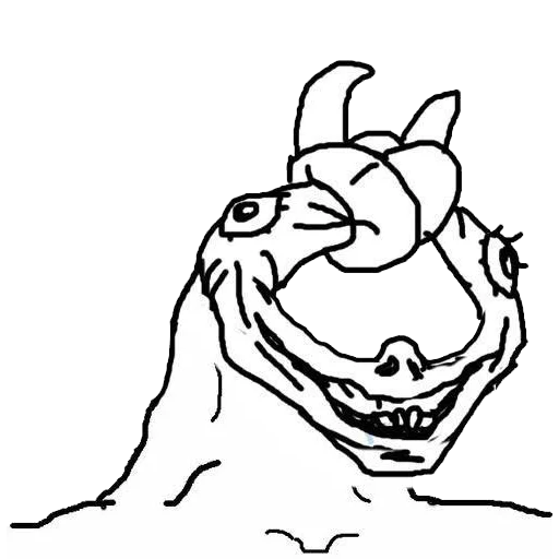 Стикер wojak2 - 1