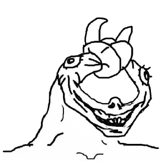 Стикер wojak 2.0 - 9