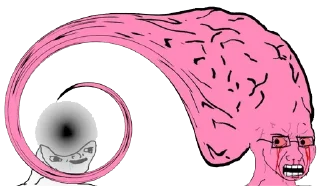 Стикер wojak 2.0 - 1