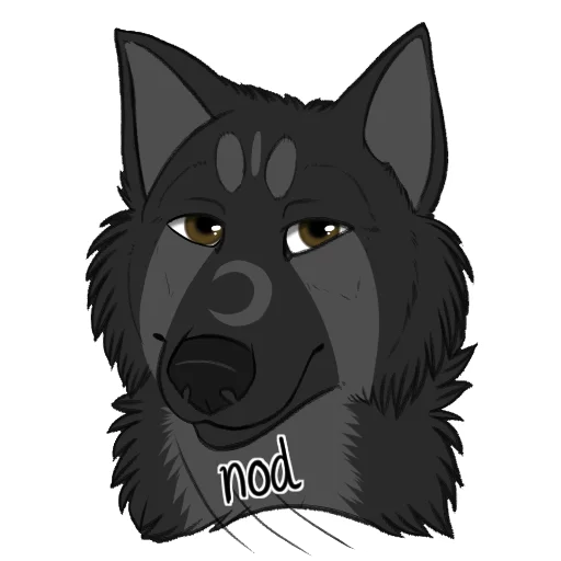 Sticker wolfjlupus_sfw_general1 - 1