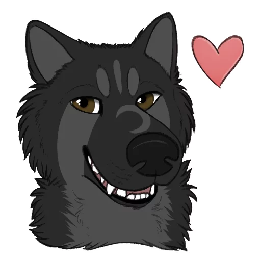 Sticker wolfjlupus_sfw_general1 - 1