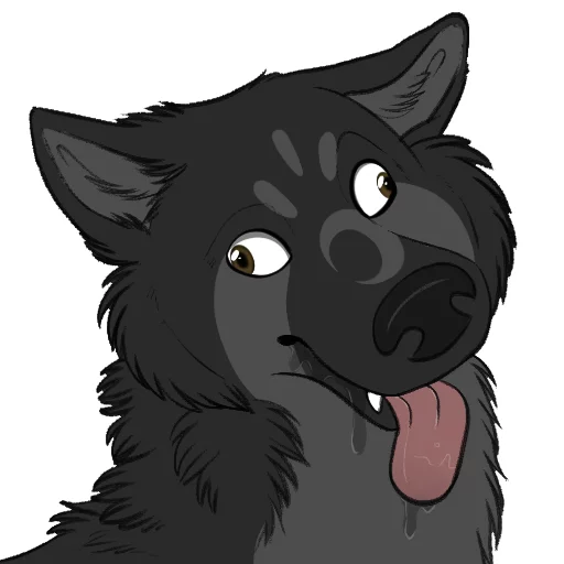 Sticker wolfjlupus_sfw_general1 - 1