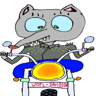 Sticker Волчары - 5