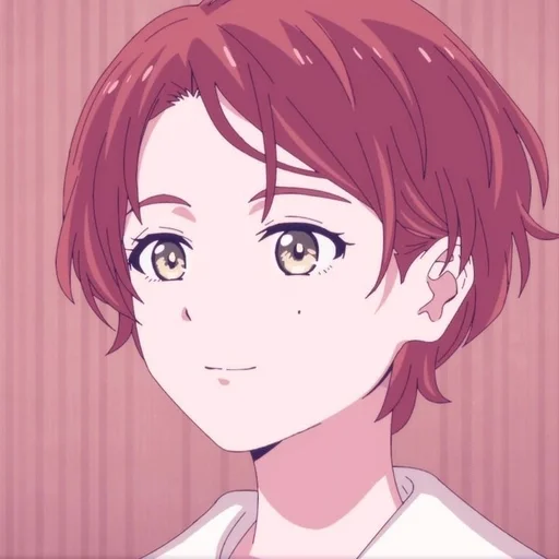 anime cartoon human face