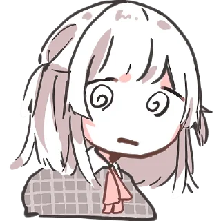 Sticker Девушка Вотаку @Nyasticks - 7