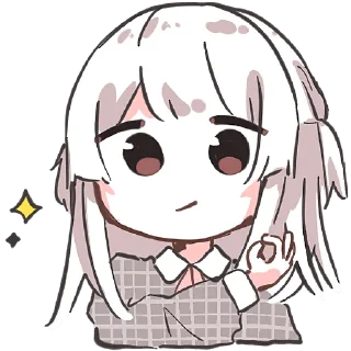 Sticker Девушка Вотаку @Nyasticks - 11