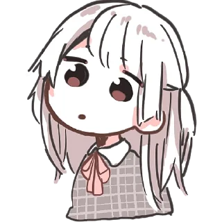 Sticker Девушка Вотаку @Nyasticks - 5