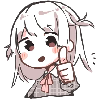 Sticker Девушка Вотаку @Nyasticks - 2