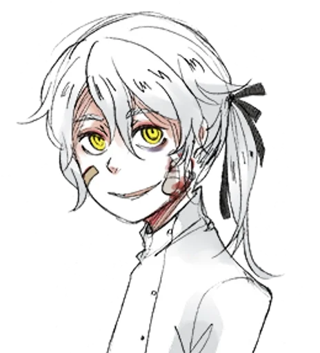 anime sketch illustration