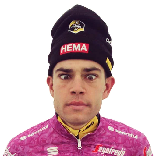 Sticker woutvanaert - 1